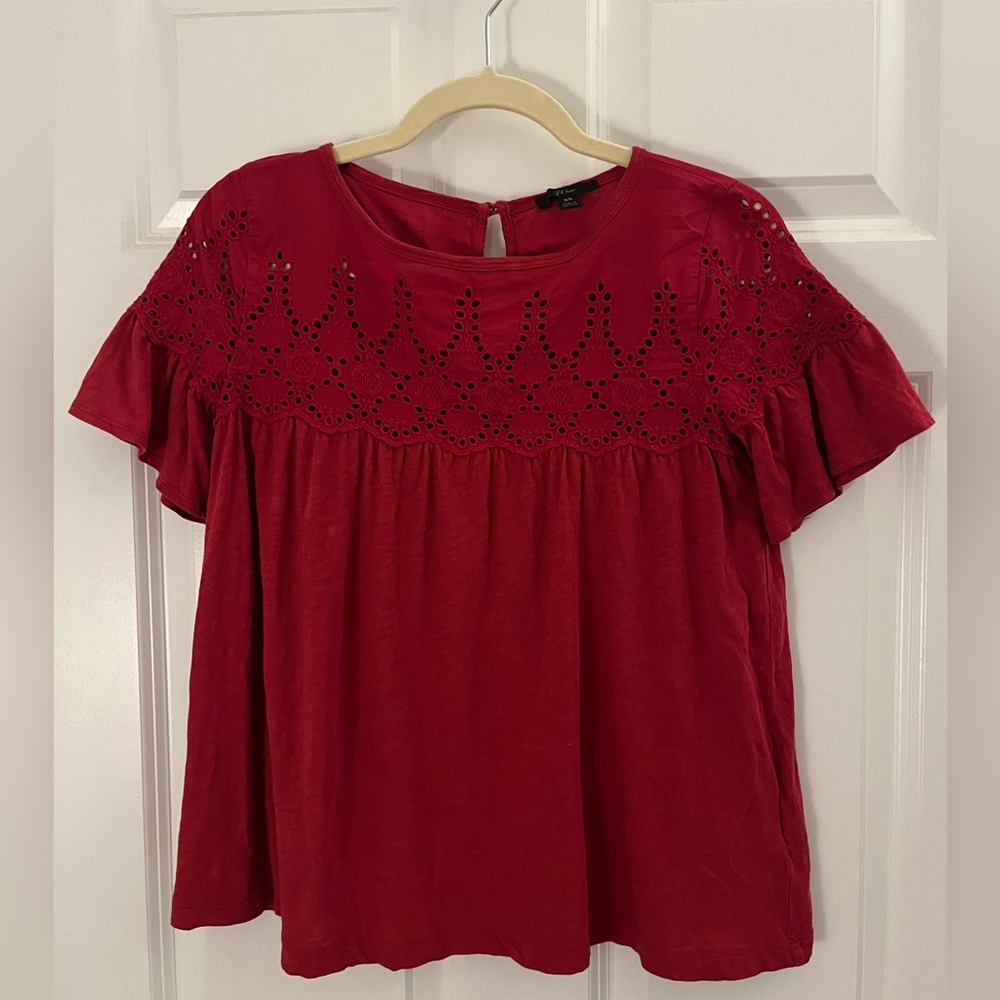 Adorable blouse from J. Crew